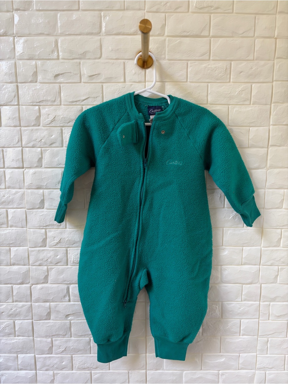 Vintage Carter’s Kids One-Piece Fleece Suit